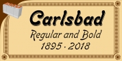 Carlsbad font download