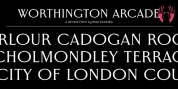 Worthington Arcade font download