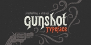 Gunshot font download