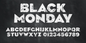 Black Monday font download