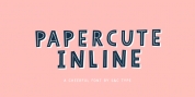 Papercute Inline font download