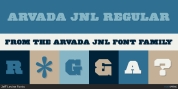 Arvada JNL font download