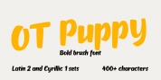 OT Puppy font download