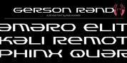 Gerson Rand font download