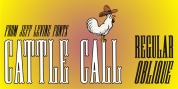 Cattle Call JNL font download