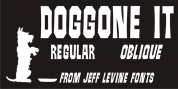 Doggone It JNL font download