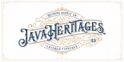 Java Heritages font download