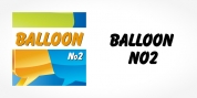 Balloon No2 font download