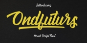 Ondfuturs font download