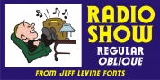 Radio Show JNL font download