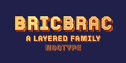 Bricbrac font download
