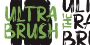 Ultra Brush font download