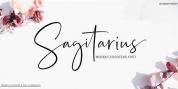 Sagitarius Signature Font font download