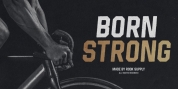 Born Strong font download