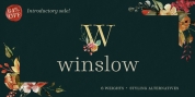 Winslow Book font download