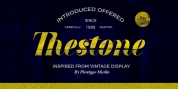 Thestone font download