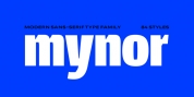 Mynor font download