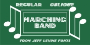Marching Band JNL font download