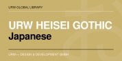 URW Heisei Gothic font download
