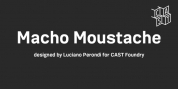 Macho Moustache font download