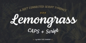 Lemongrass font download