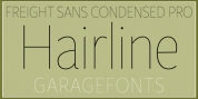 Freight Sans HCnd Pro Hairlines font download