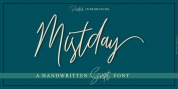 Mistday Script font download