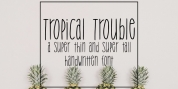 Tropical Trouble font download