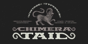 Chimera Tail Rough font download
