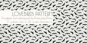 LoveBirds Pattern font download