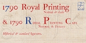 1790 Royal Printing font download