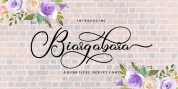 Biargabara Script font download