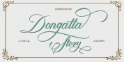 Dongatta Story font download