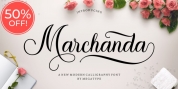 Marchanda Script font download