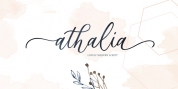 Athalia Script font download
