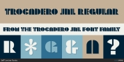 Trocadero JNL font download