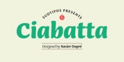 Ciabatta font download