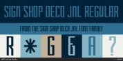 Sign Shop Deco JNL font download