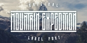 Mountain Expedition font download