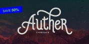 Auther font download