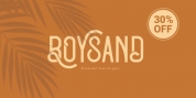 Boysand font download