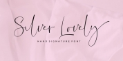 Silver Lovely font download