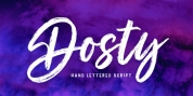 Dosty font download