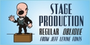 Stage Production JNL font download