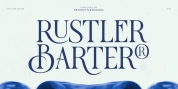 Rustler Barter font download