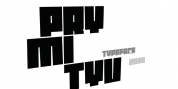 Prymityv font download