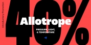 Allotrope font download