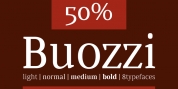 Buozzi font download