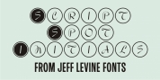 Script Spot Initials JNL font download