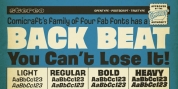 Back Beat font download